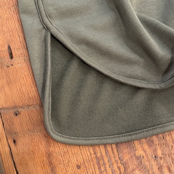 Cupio Olive Green Puff Sleeve Top - Picture 4 of 6